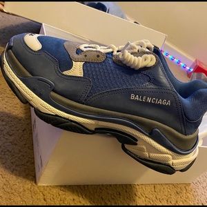 Balenciaga Triple S Navy